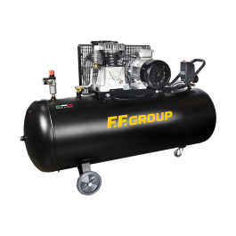 FF GROUP BELT-DRIVEN PROFESSIONAL AIR COMPRESSOR 3-PHASE AC-B 200/4TC PRO 4HP 10BAR 200L  46028 FF GROUP ΑΕΡΟΣΥΜΠΙΕΣΤΗΣ-ΚΟΜΠΡΕΣΕΡ ΕΠΑΓΓΕΛΜΑΤΙΚΟΣ ΤΡΙΦΑΣΙΚΟΣ ΜΕ ΙΜΑΝΤΑ 4HP 200L 10BAR AC-B 200/4TC PRO 46028